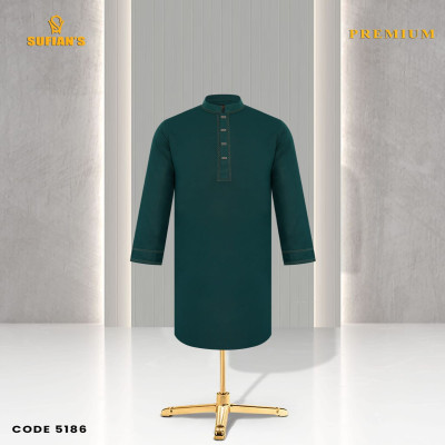 Dark Teal Classic Panjabi