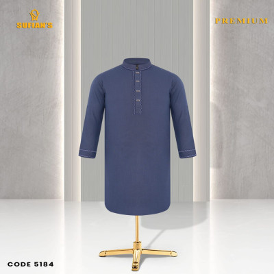 Midnight Slate Classic Panjabi