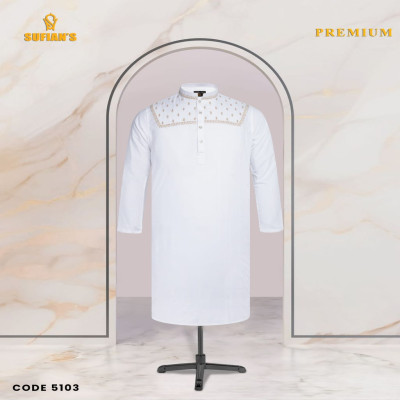 Royal White Classic Panjabi