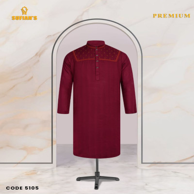 Royal Maroon Classic Panjabi