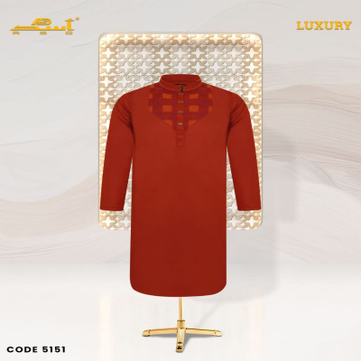 Vermilion Luxury Panjabi