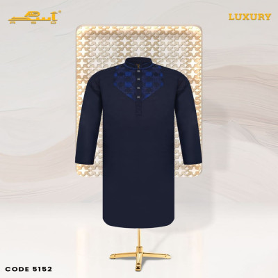 Deep Indigo Luxury Panjabi