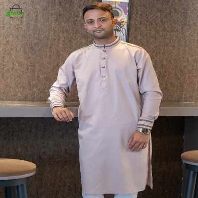China Bamboo fabric platinum panjabi